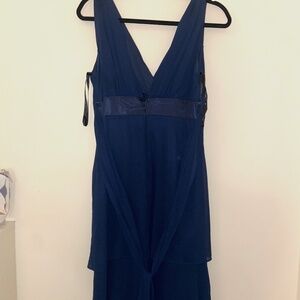 Navy Blue Prom Dress